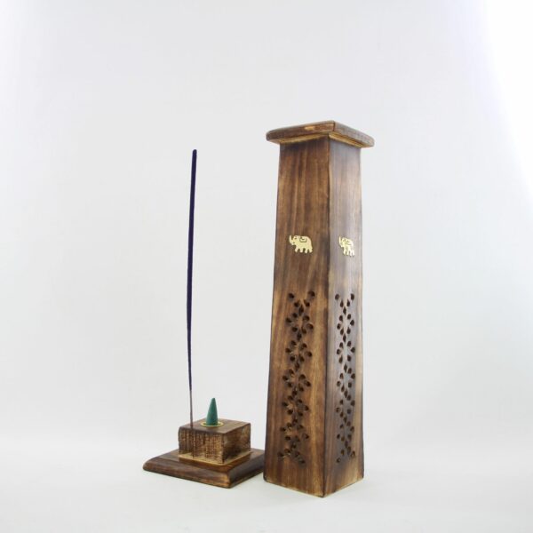 Räucherturm Mangoholz verjüngend – Bild 2