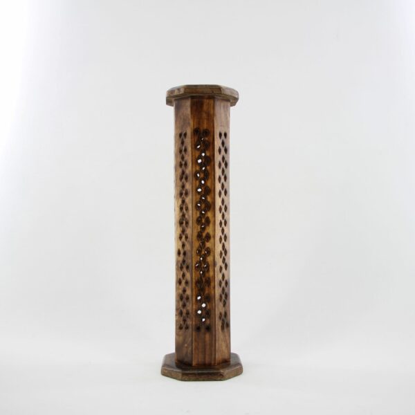 Räucherturm Mangoholz achteckig