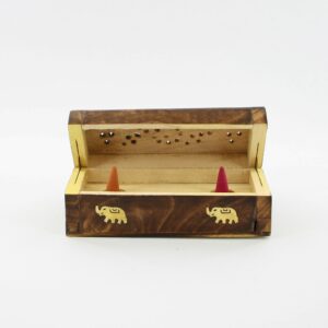 Räucherbox Mangoholz 2 Kegel