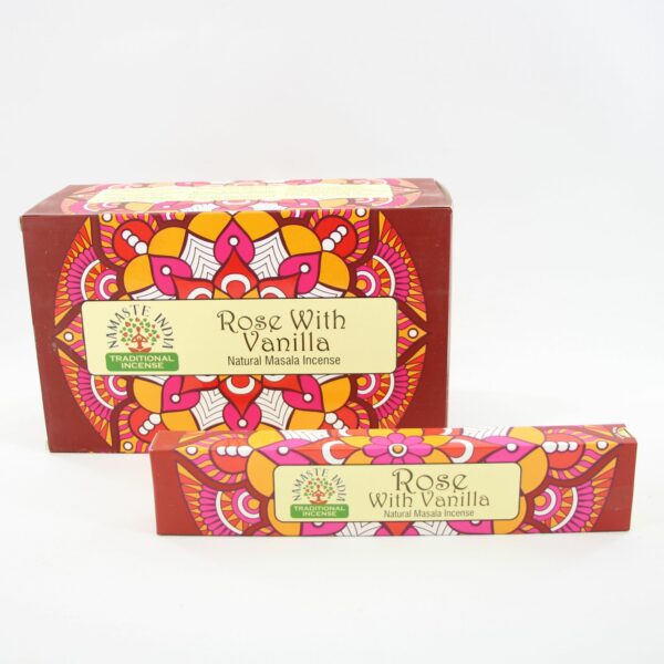 Räucherstäbchen Mandala Rose With Vanilla
